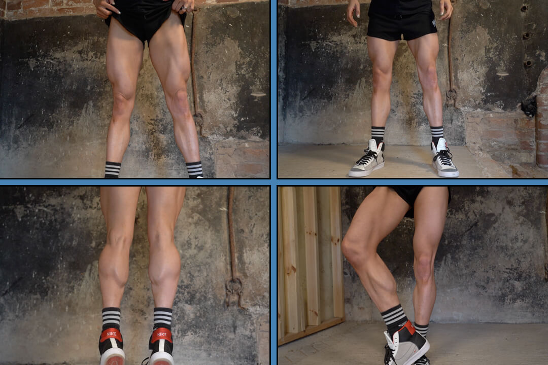 Gorgeous Ripped Leg Muscles!