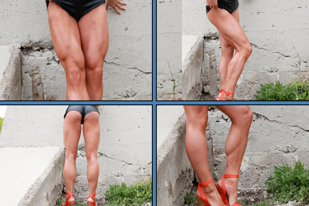 Kalli’s Muscular Legs Part 1