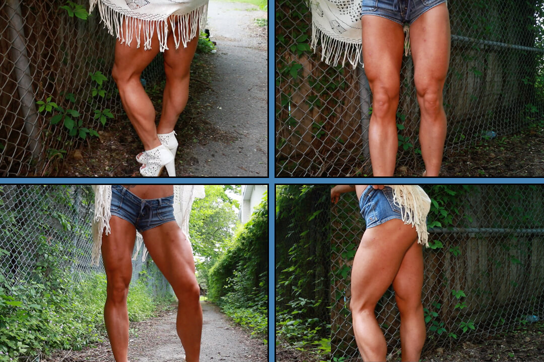 Kalli’s Muscular Legs Part 2